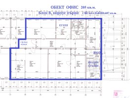 Под Наем Офис в Офис Сгради София Лозенец   -  1750 EUR